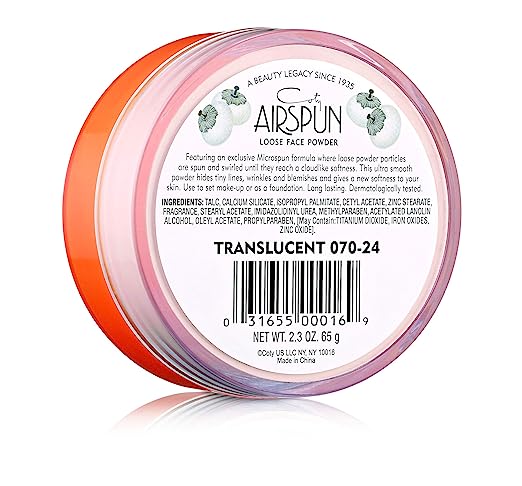 Coty Airspun Loose Face Powder, Translucent, 65gm