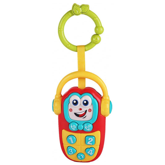 Little Angel-Baby Musical Phone Toy with Lights & Sounds for Infants - Yellow