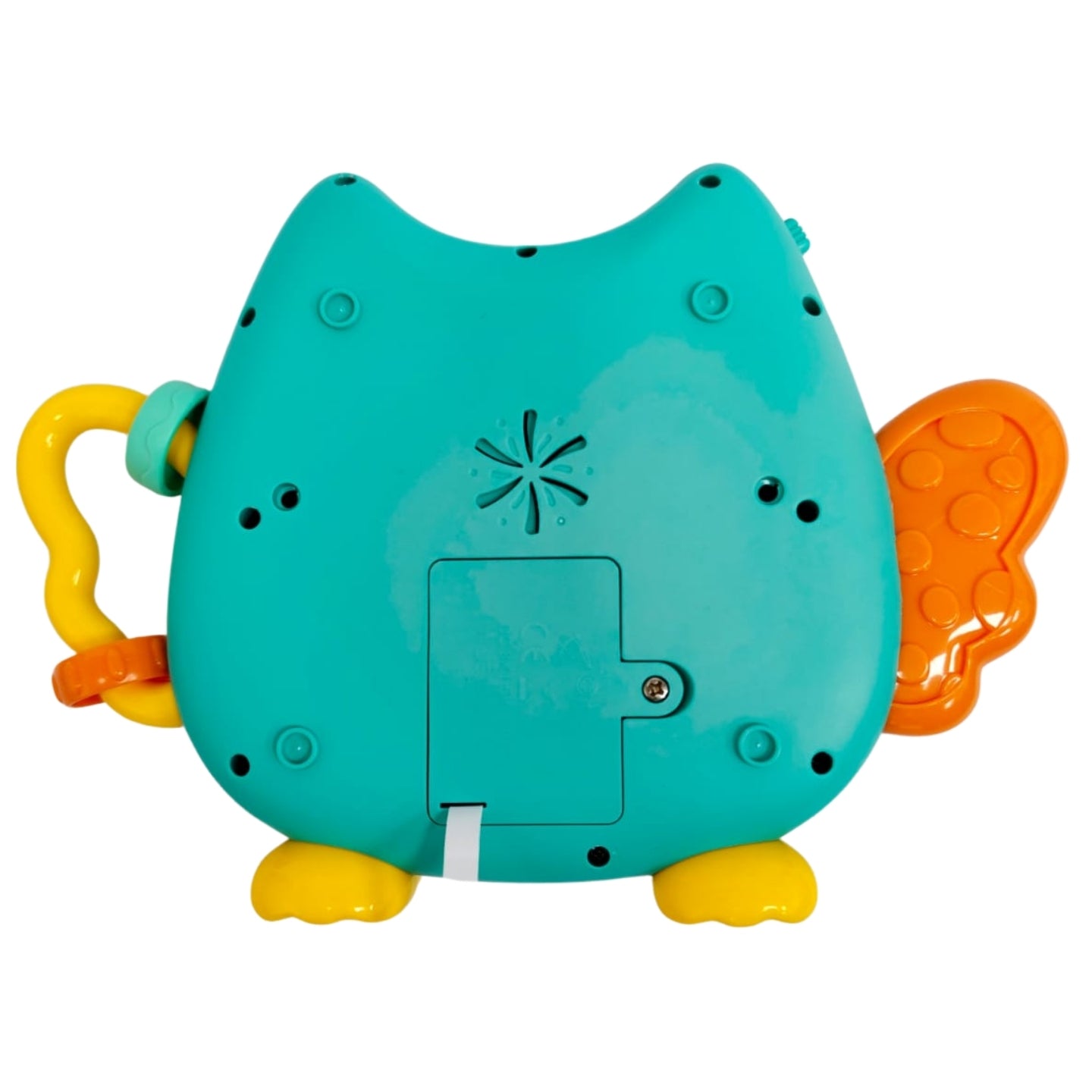Little Angel-Baby Musical Elephant Toy with Lights & Sound - Orange/Yellow