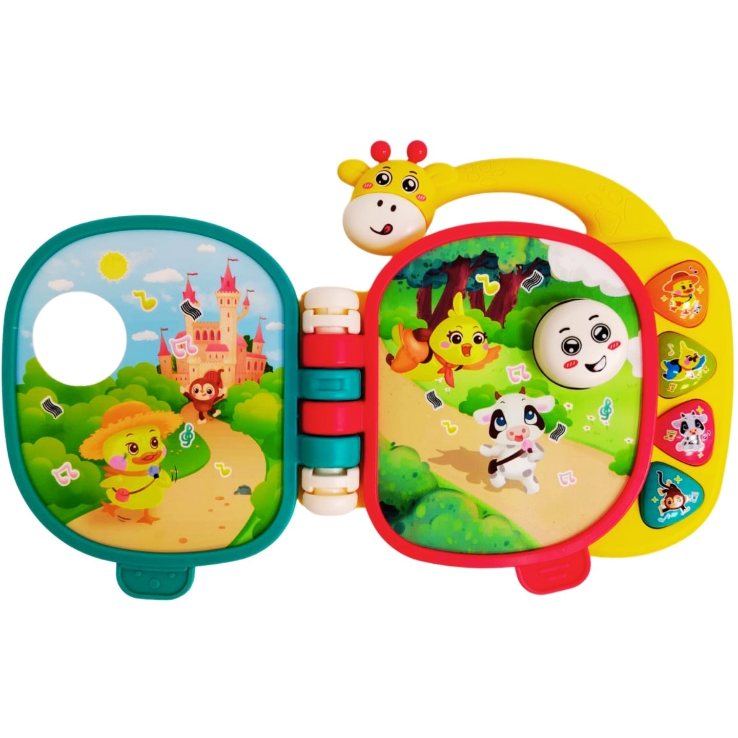 Little Angel-Baby Musical Butterfly Toy with Lights Sounds - Blue/Red