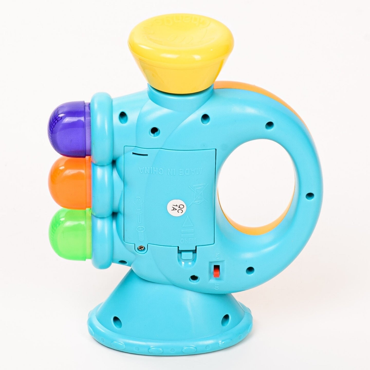 Little Angel-Baby Musical Rattle Toy with Lights & Sounds - Orange