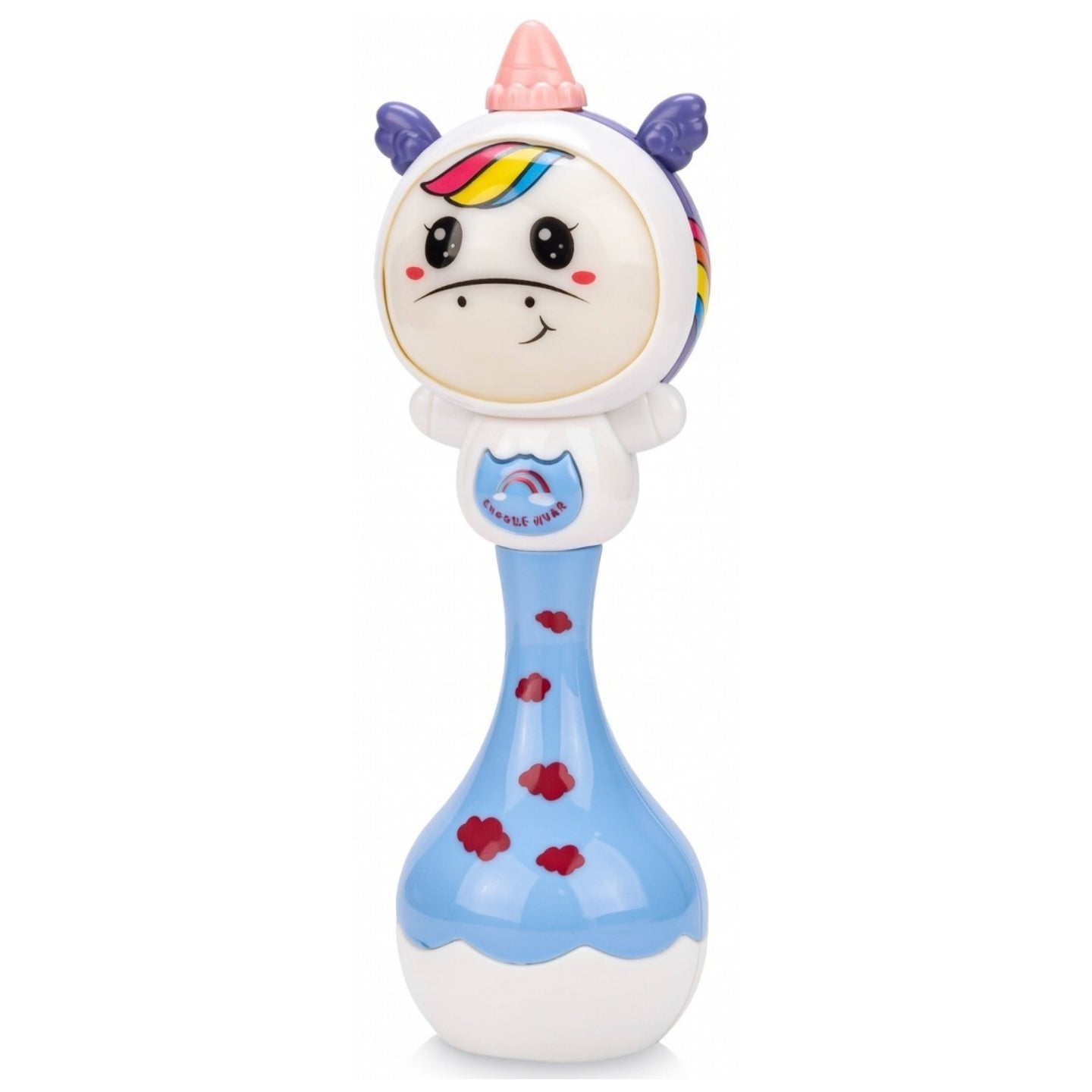 Little Angel-Baby Musical Rattle Toy Unicorn for Infants - Blue