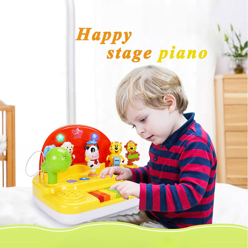 Goodway - Baby Toys Musical Piano Toy for 2+ Years - Yellow