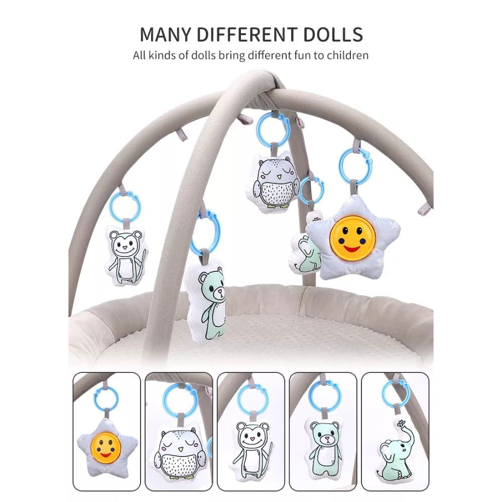 Little Angel - Baby Play Mat Activity Gym with Hanging Toys