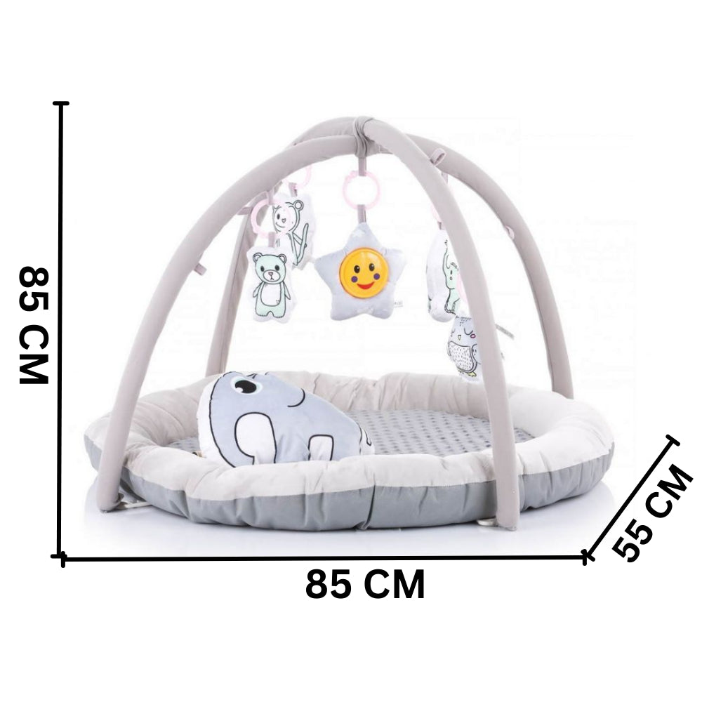 Little Angel - Baby Play Mat Activity Gym with Hanging Toys