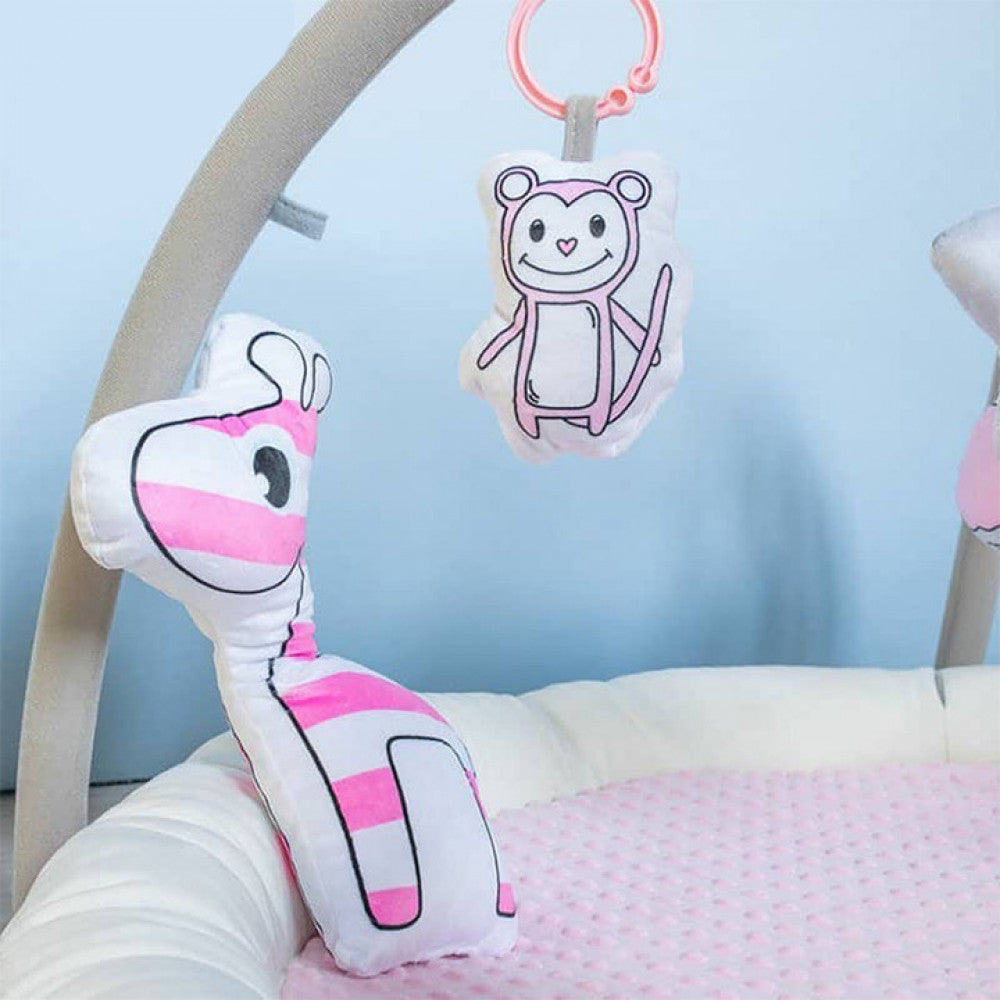 Little Angel - Baby Play Mat Activity Gym with Hanging Toys
