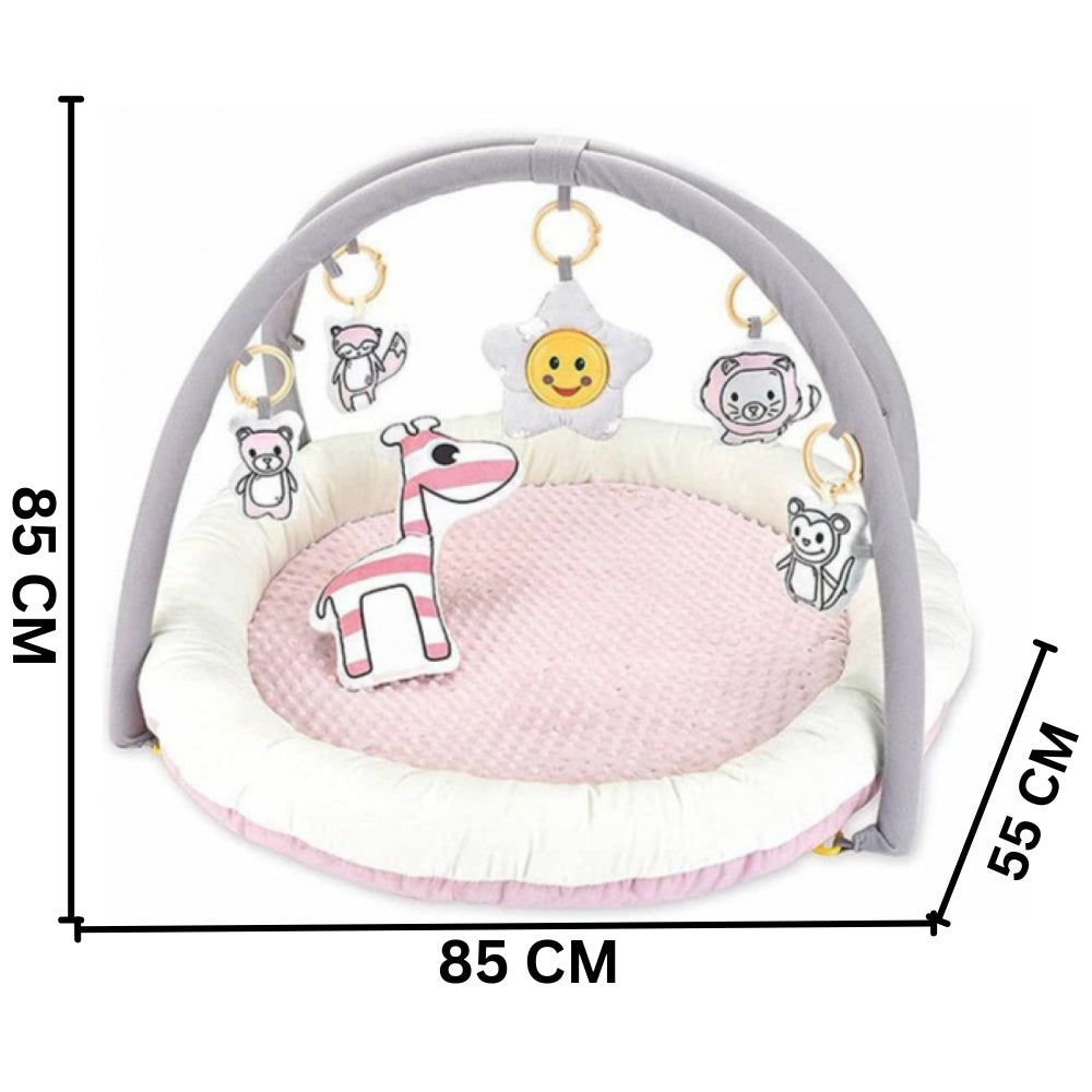 Little Angel - Baby Play Mat Activity Gym with Hanging Toys