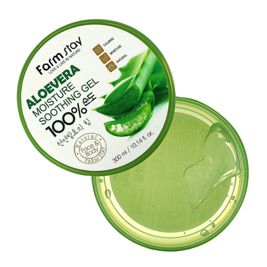 Farmstay Aloe vera Moisture Soothing Gel 300Ml