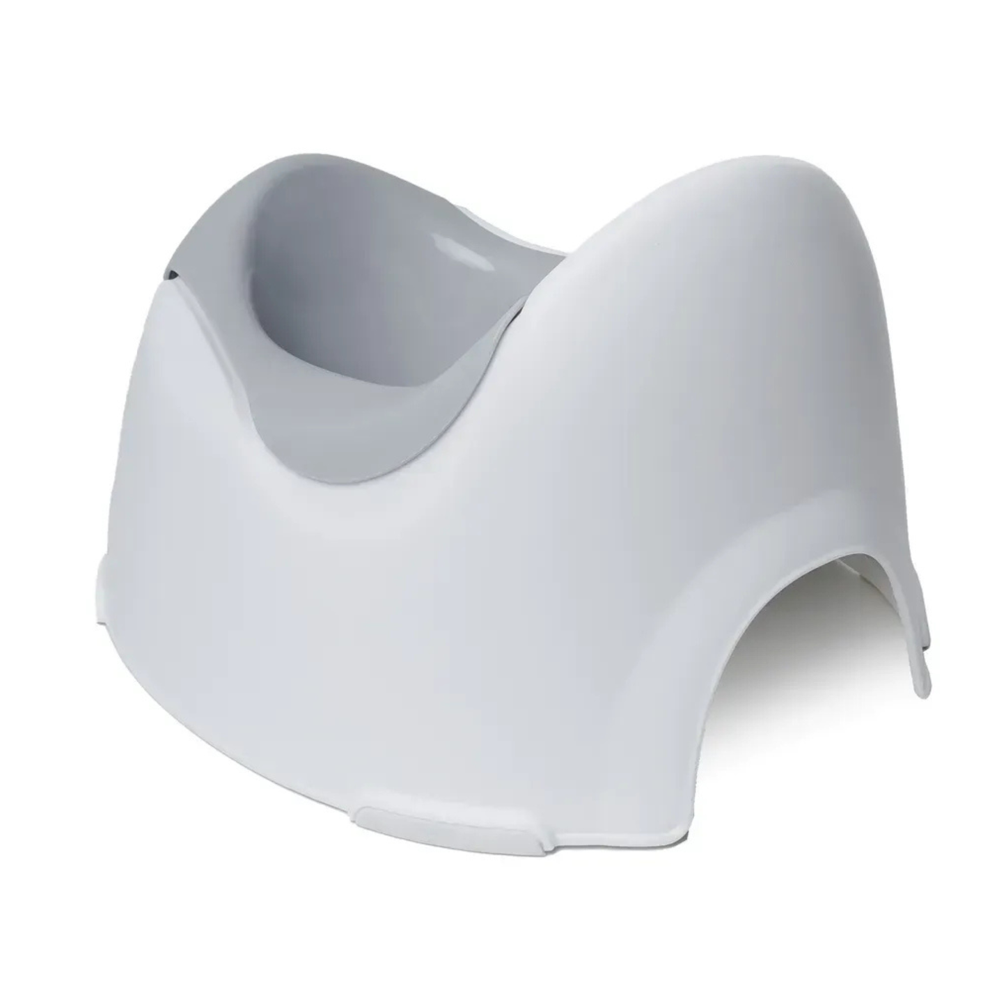 Little Angel - Baby Potty Training Seat With Backrest - White
