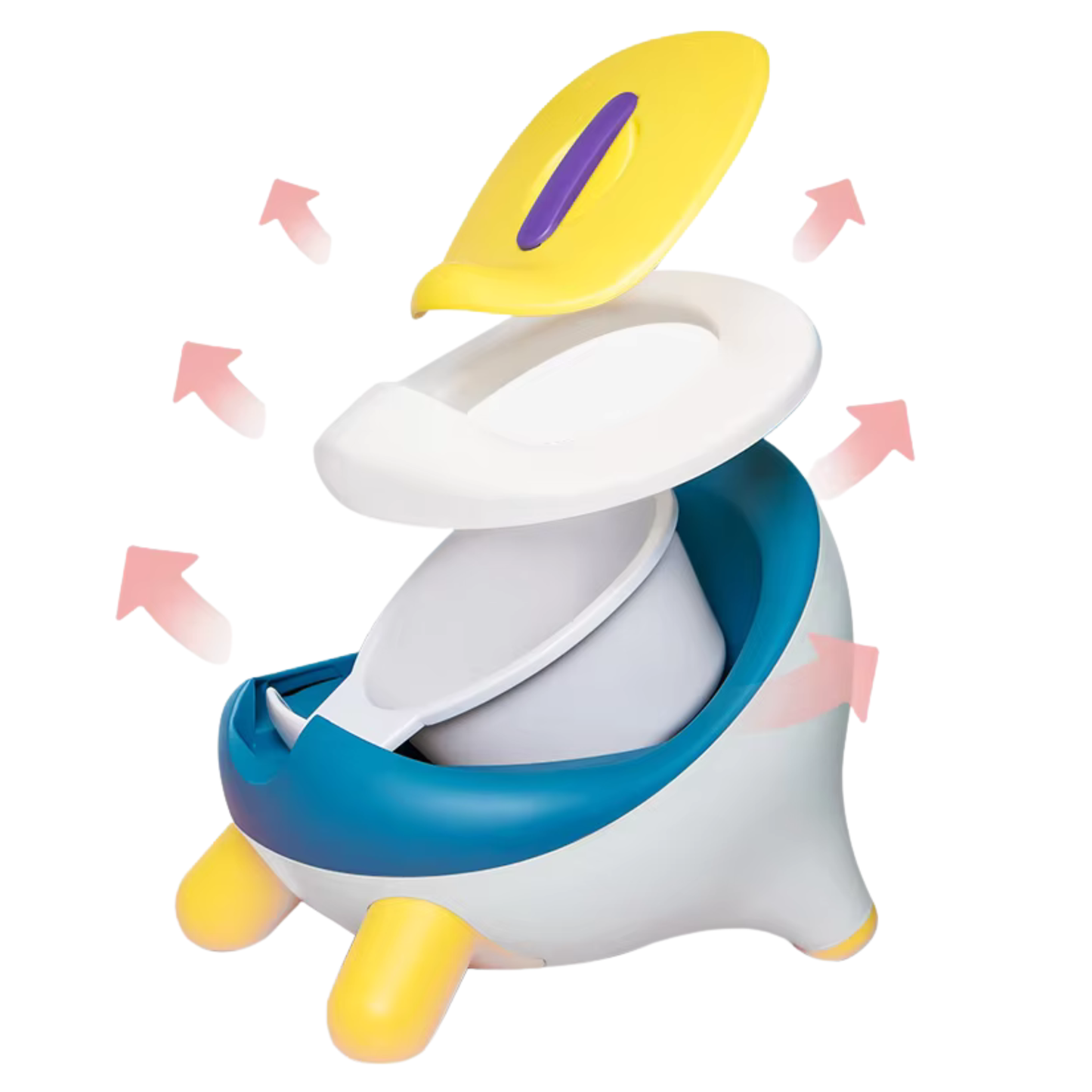 Little Angel - Baby Potty Training Seat With Lid & Backrest