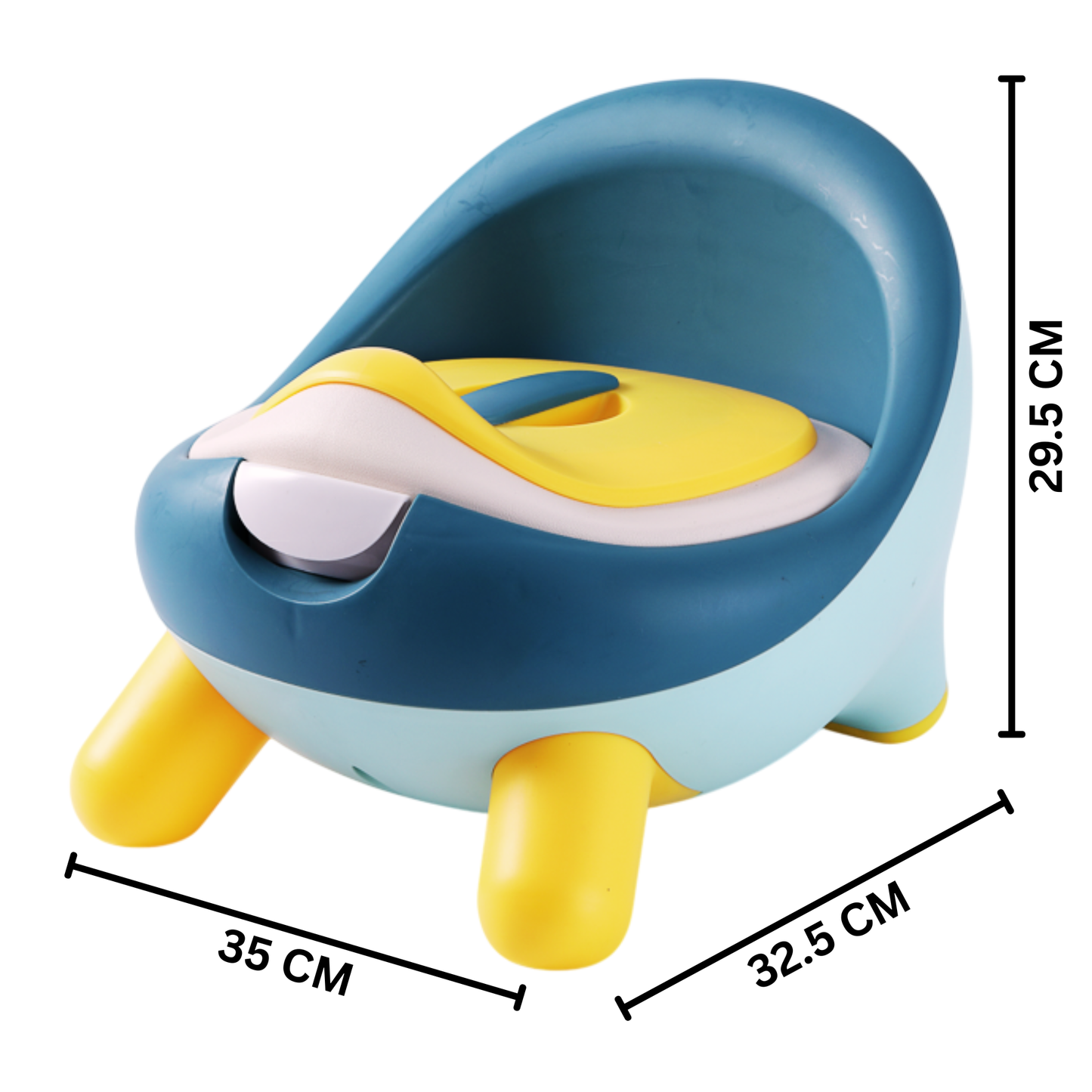 Little Angel - Baby Potty Training Seat With Lid & Backrest