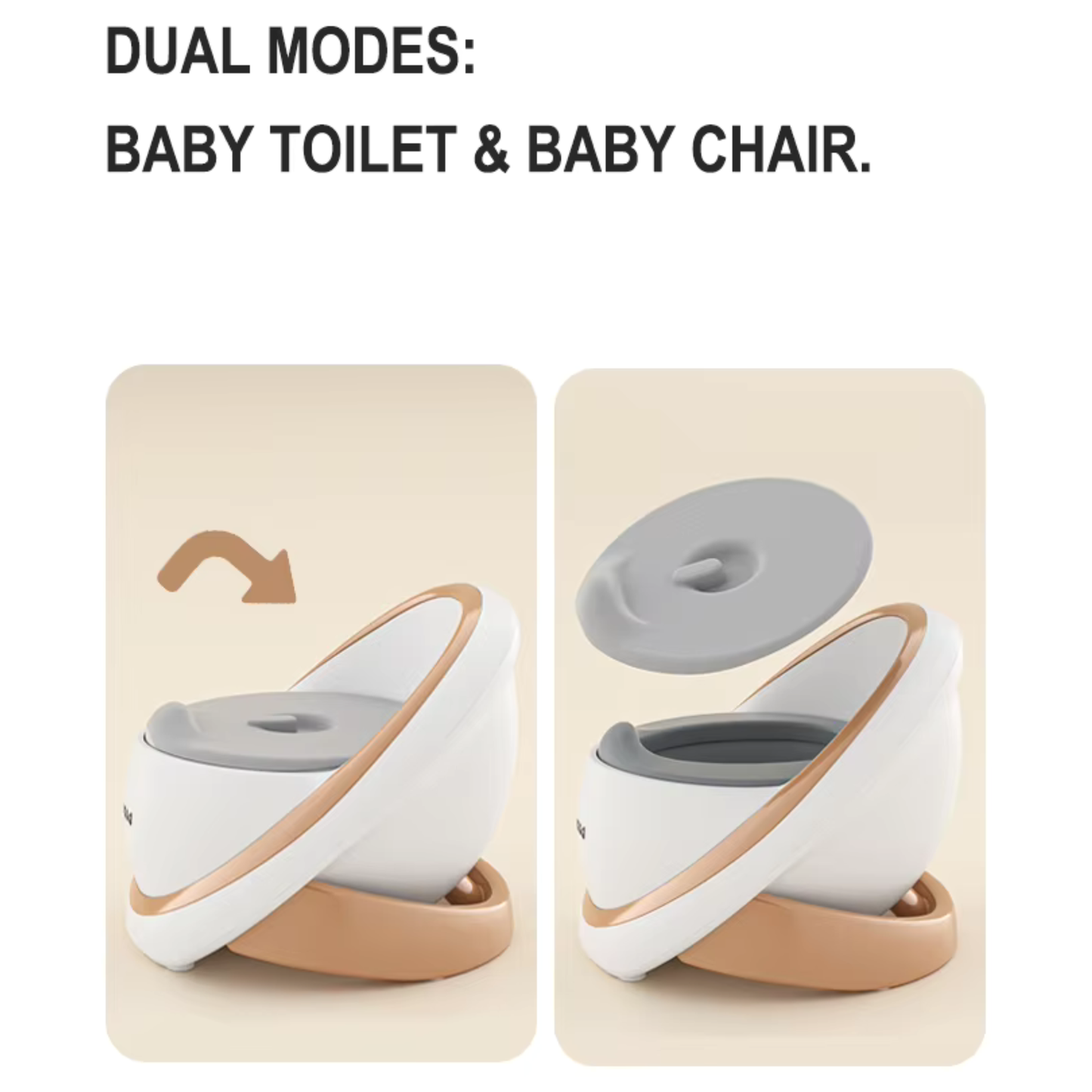 Little Angel - Baby Potty Chair With Lid & Comfortable Seat