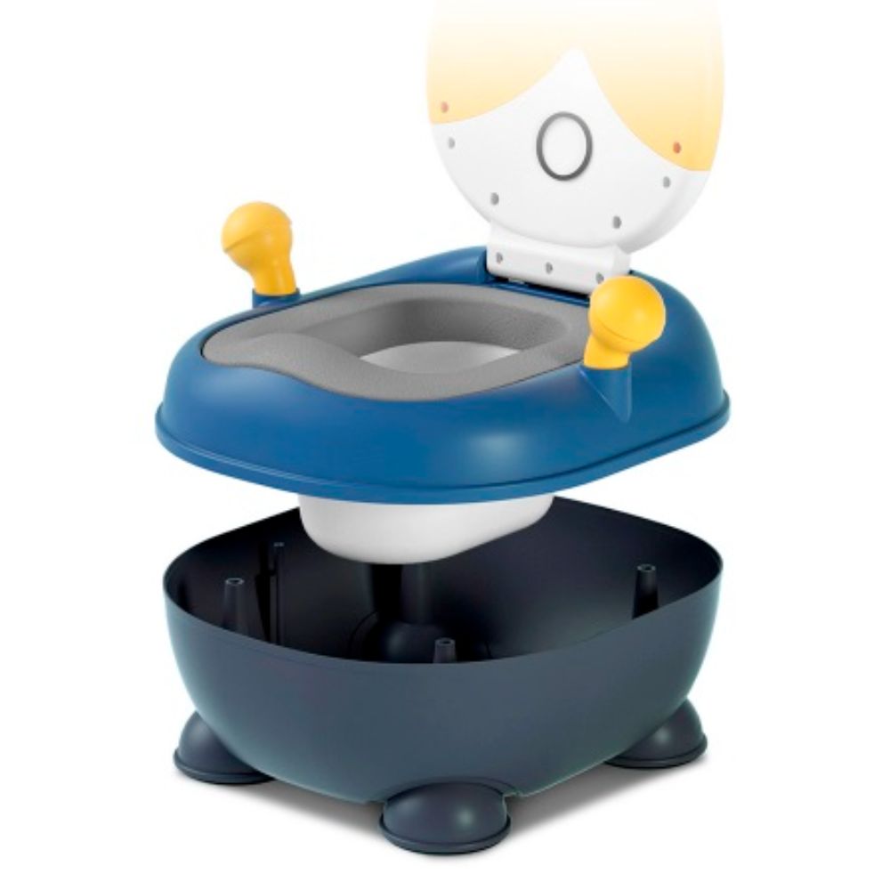 Little Angel Baby Potty Chair Monkey - Pink Blue