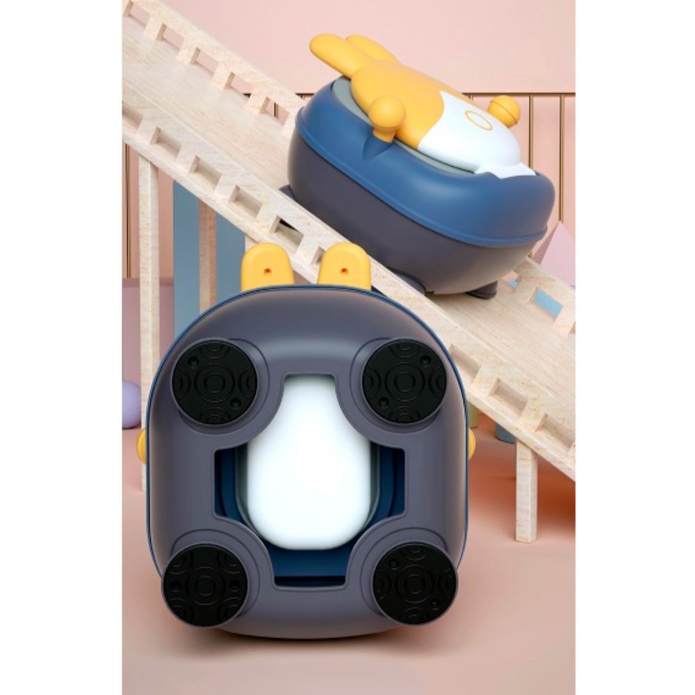 Little Angel Baby Potty Chair Monkey - Pink Blue