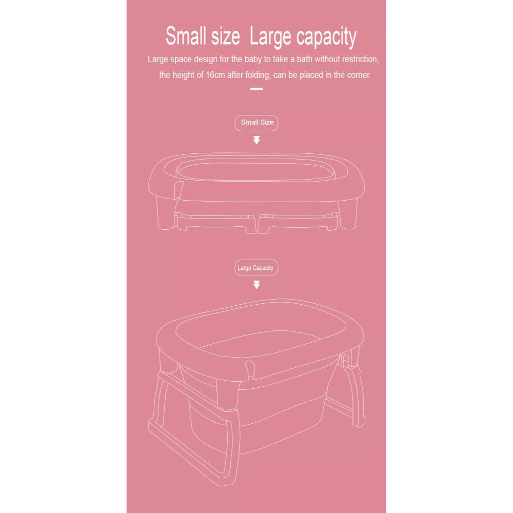 Little Angel - Baby Bathtub Portable Foldable Design