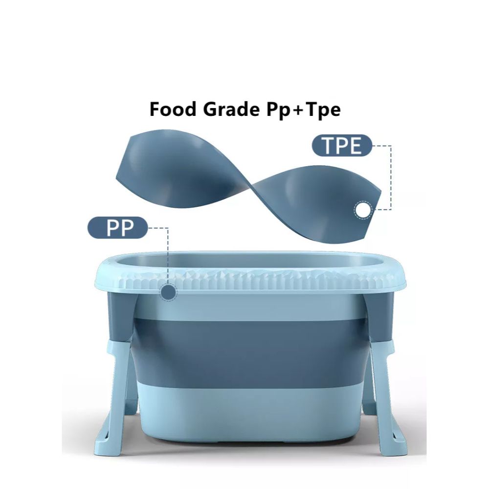 Little Angel - Kids Foldable Baby Bathtub For Newborns