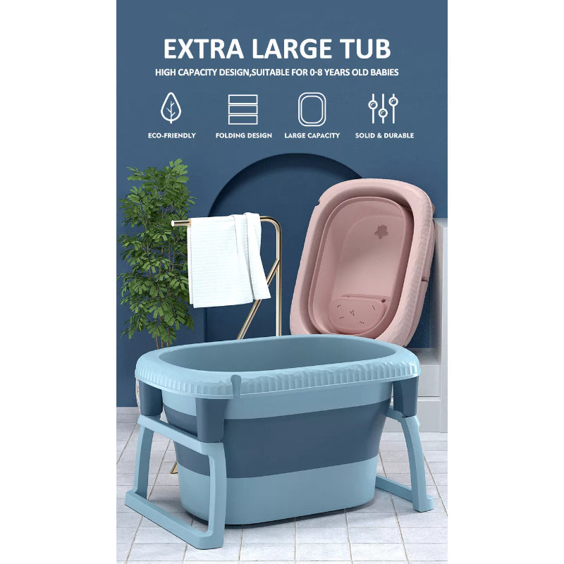 Little Angel - Kids Foldable Baby Bathtub For Newborns