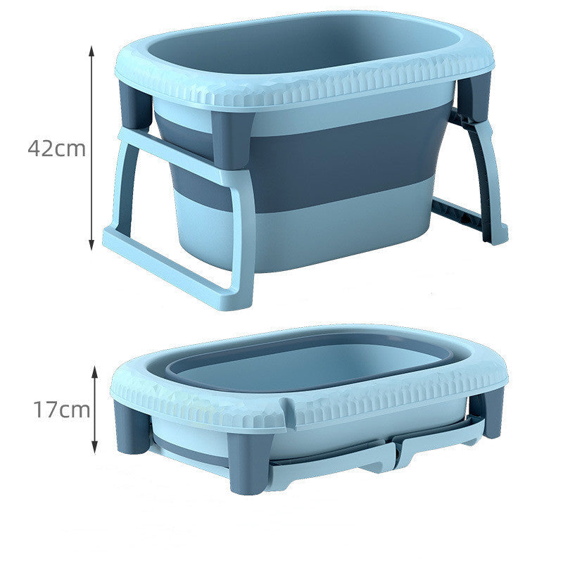 Little Angel - Kids Foldable Baby Bathtub For Newborns