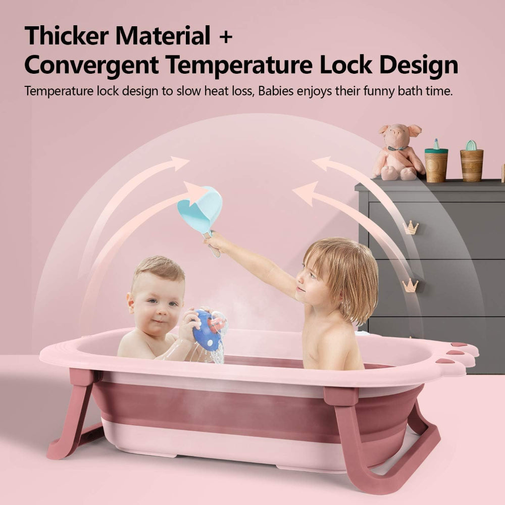 Little Angel - Baby Bathtub Cartoon Foldable Design