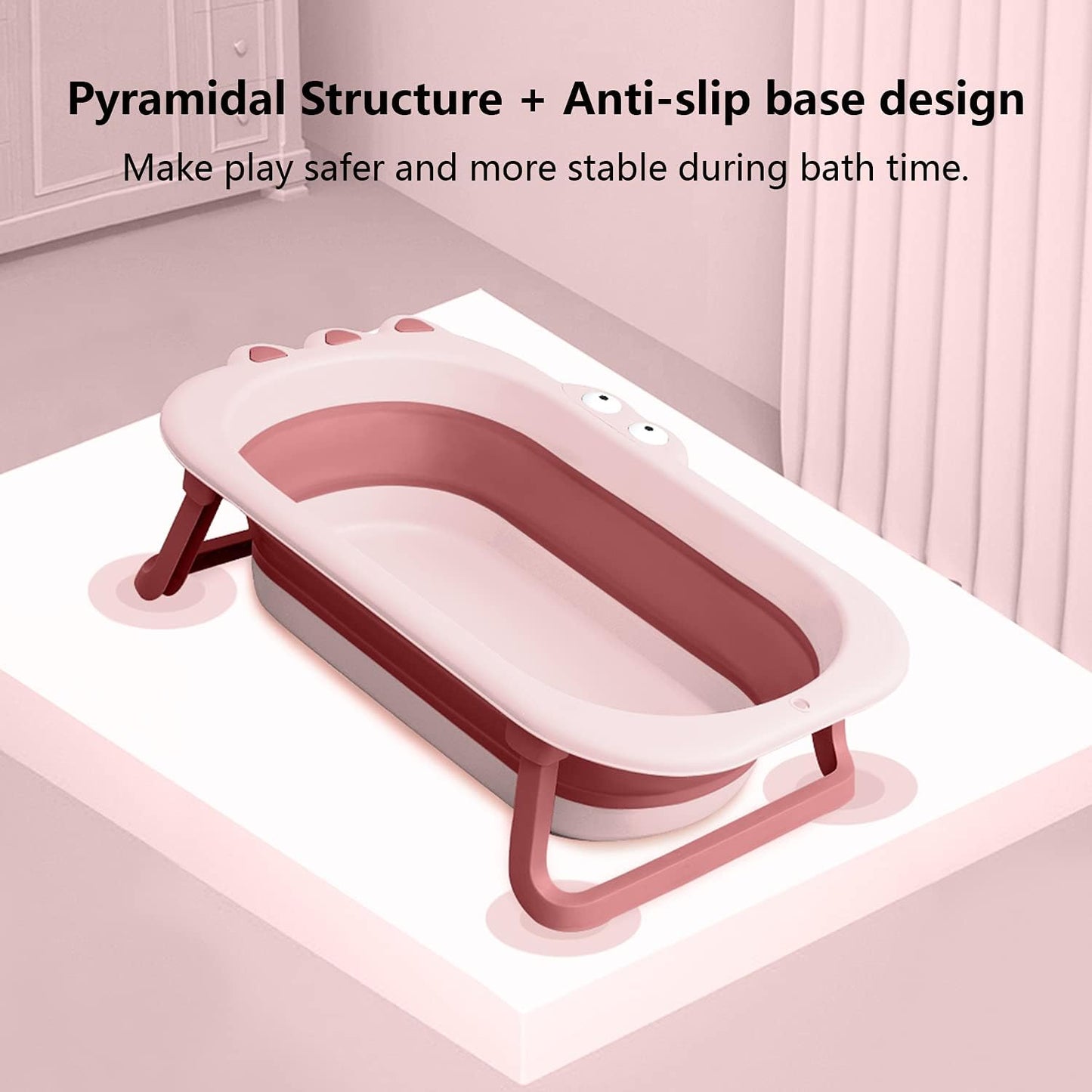 Little Angel - Baby Bathtub Cartoon Foldable Design