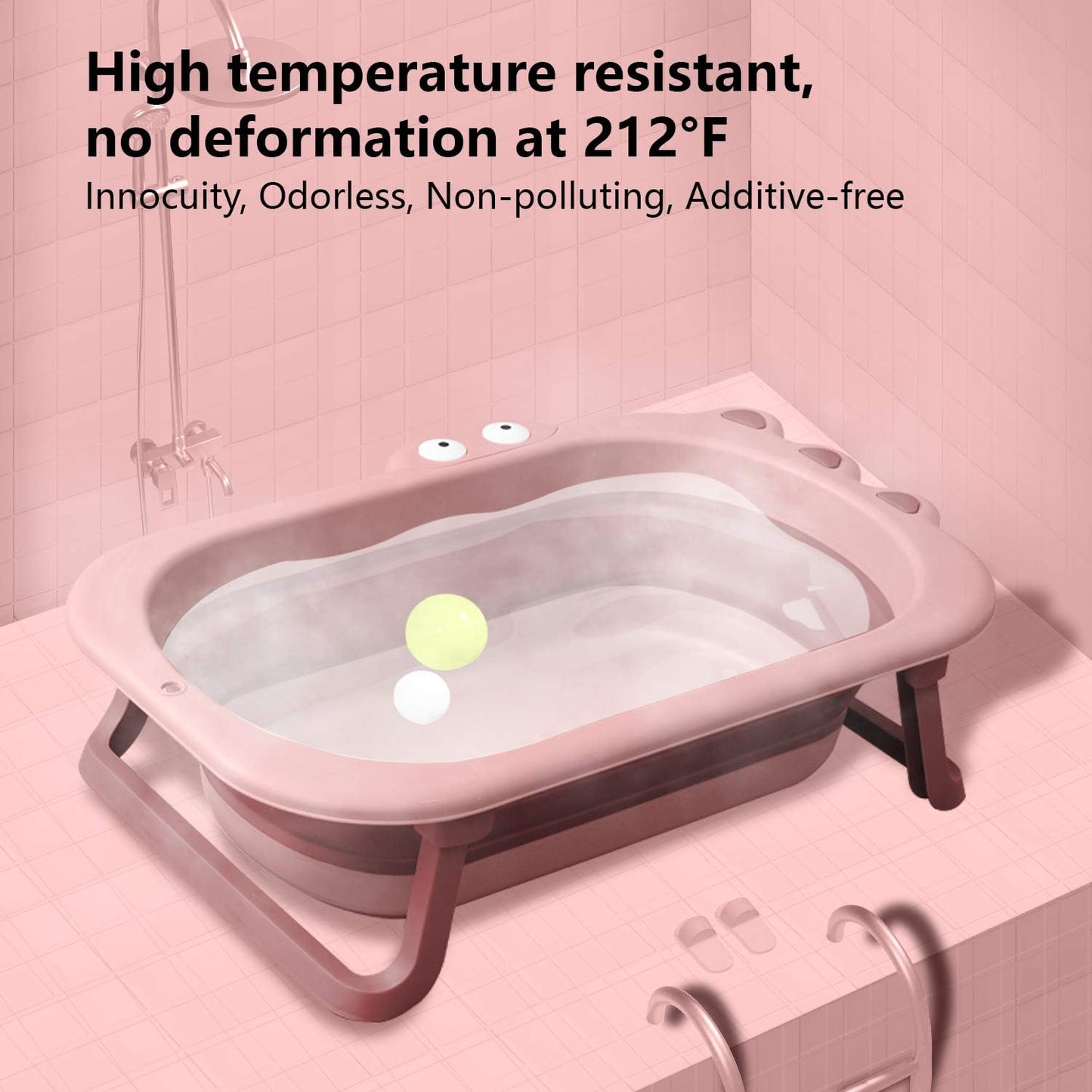 Little Angel - Baby Bathtub Cartoon Foldable Design