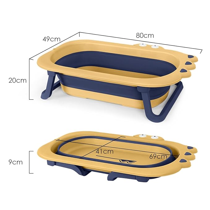 Little Angel - Baby Bathtub Cartoon Foldable Design