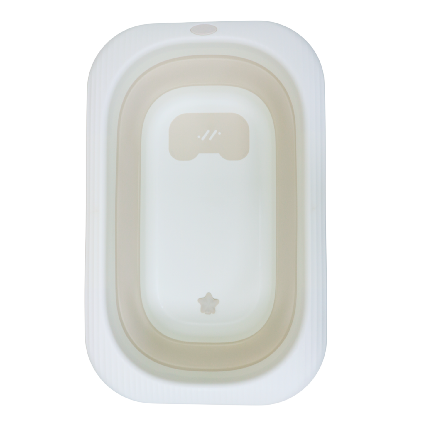 Little Angel -Baby Foldable Bath Tub With Cushion Support - Coffee
