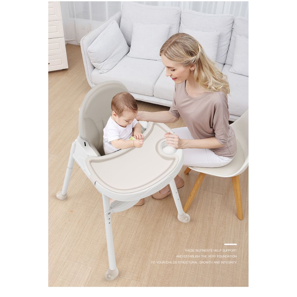 Little Angel Dining High Chair for Babies and Toddlers - Pink