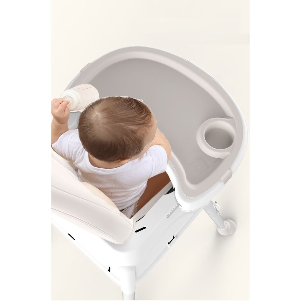 Little Angel Dining High Chair for Babies and Toddlers - Pink