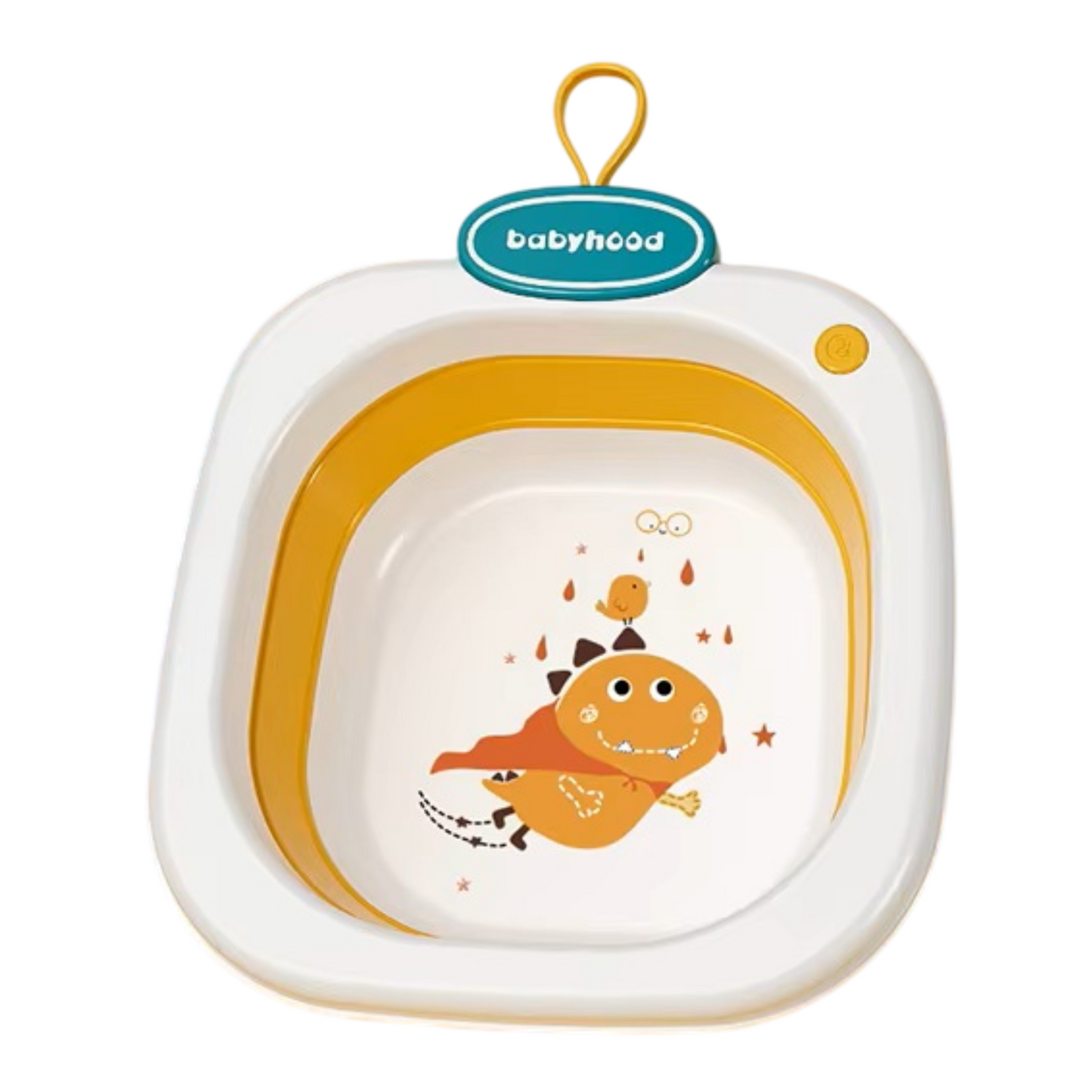 Little Angel - Baby Foldable Wash Basin With Animal Print