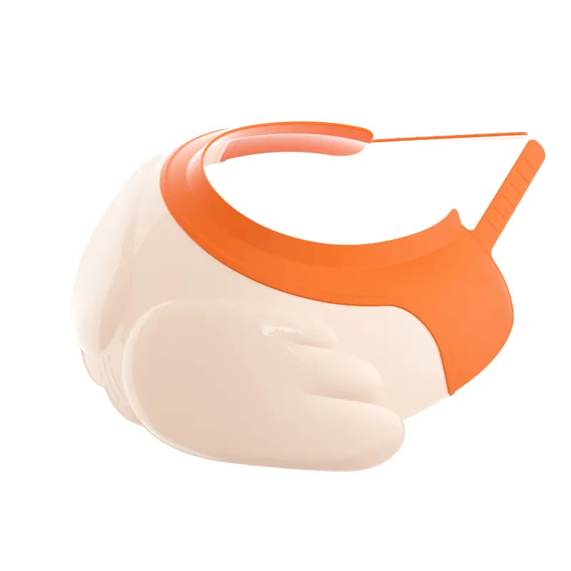 Little Angel - Baby Shower Cap Shampoo Bathing Protector - Orange