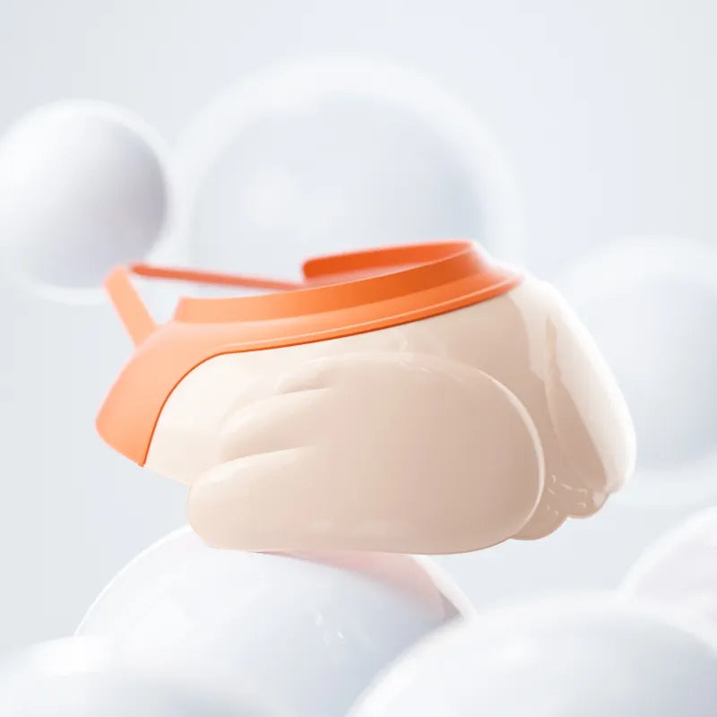 Little Angel - Baby Shower Cap Shampoo Bathing Protector - Orange