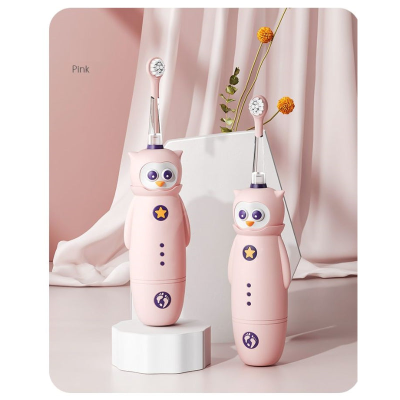 Little Angel - Kids Electric Toothbrush Cartoon Design