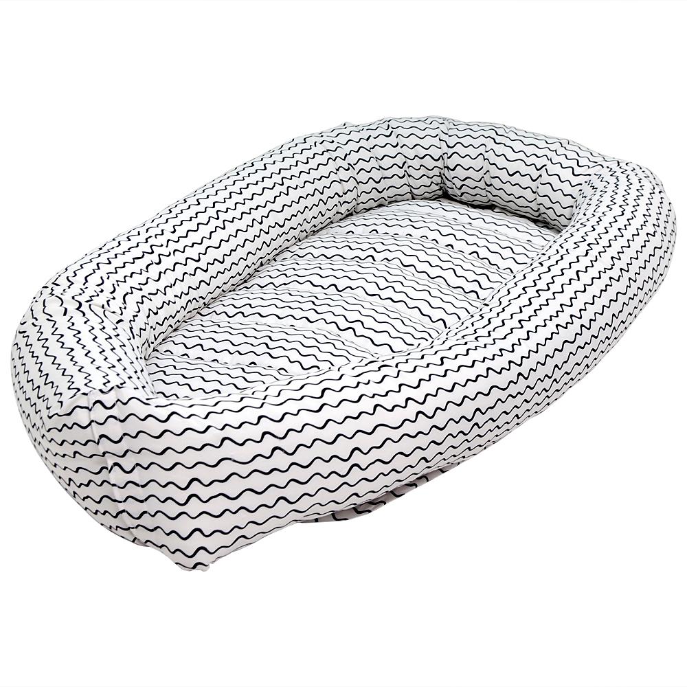 Little Angel - Baby  Portable Lounger Nest – Newborn Infant Sleeper Pod Bed