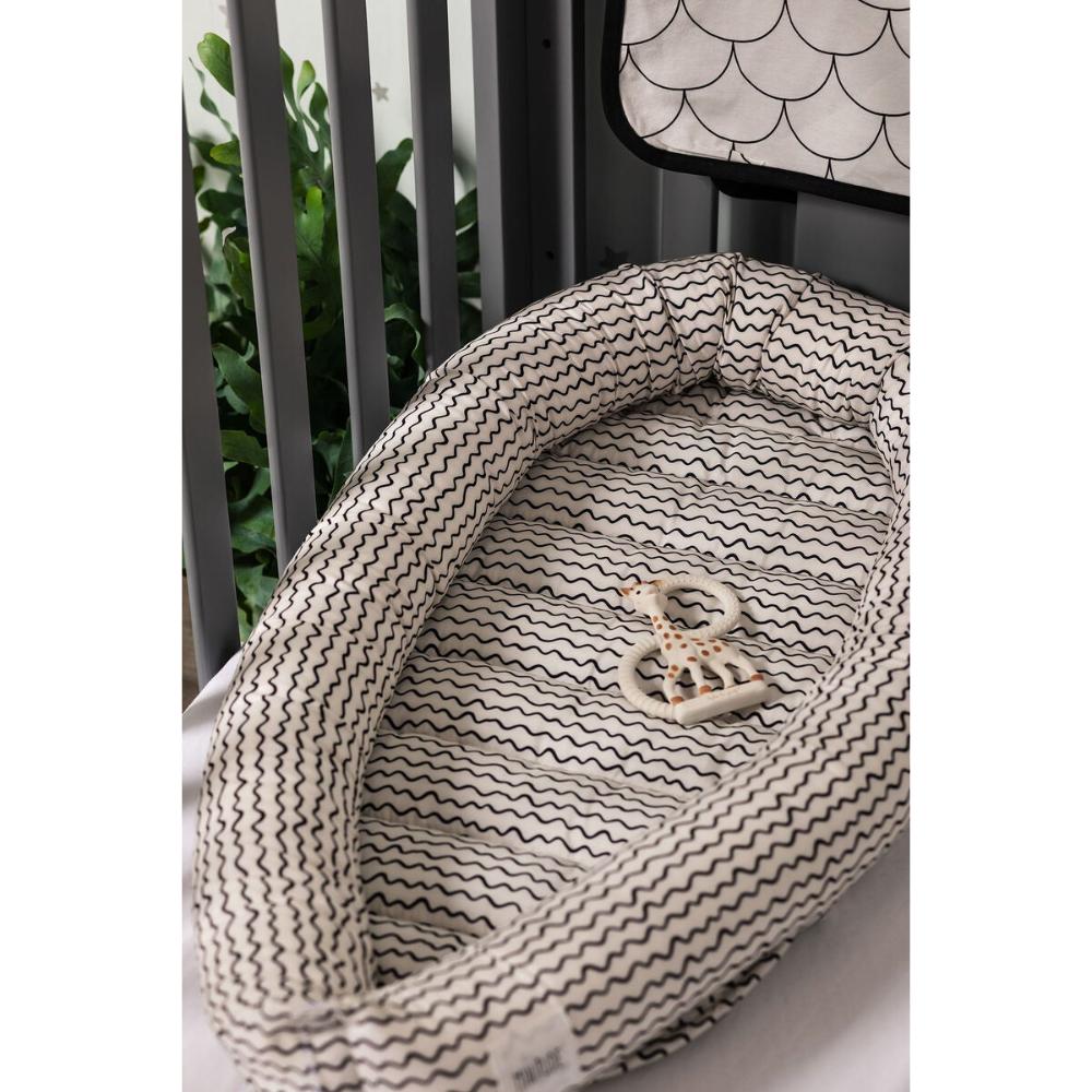 Little Angel - Baby  Portable Lounger Nest – Newborn Infant Sleeper Pod Bed