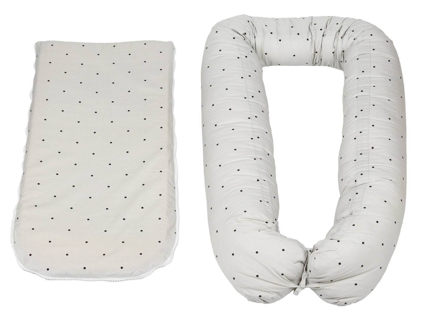 Little Angel - Baby  Portable Lounger Nest – Newborn Infant Sleeper Pod Bed