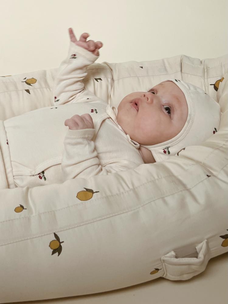 Little Angel - Baby  Portable Lounger Nest – Newborn Infant Sleeper Pod Bed