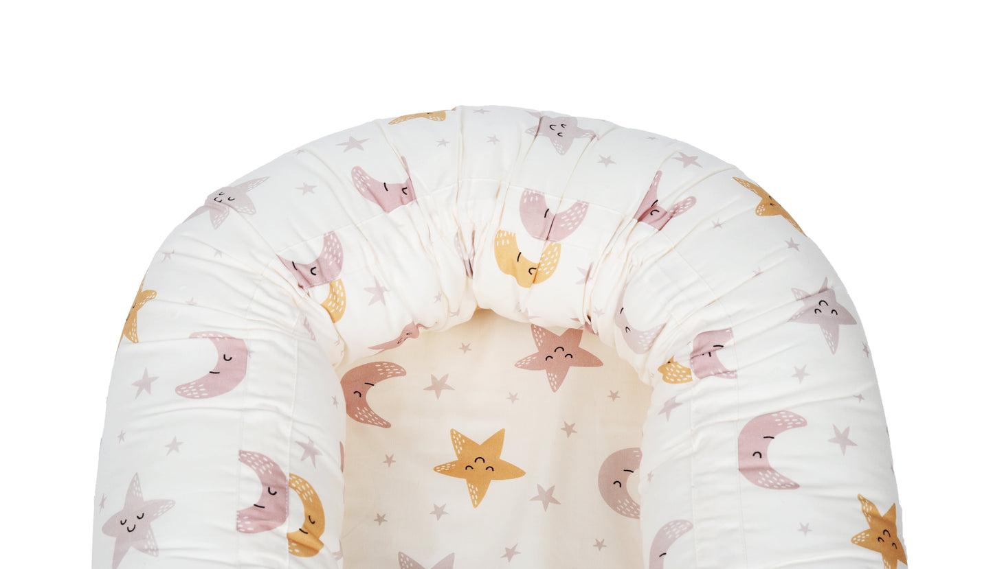 Little Angel - Baby  Portable Lounger Nest – Newborn Infant Sleeper Pod Bed