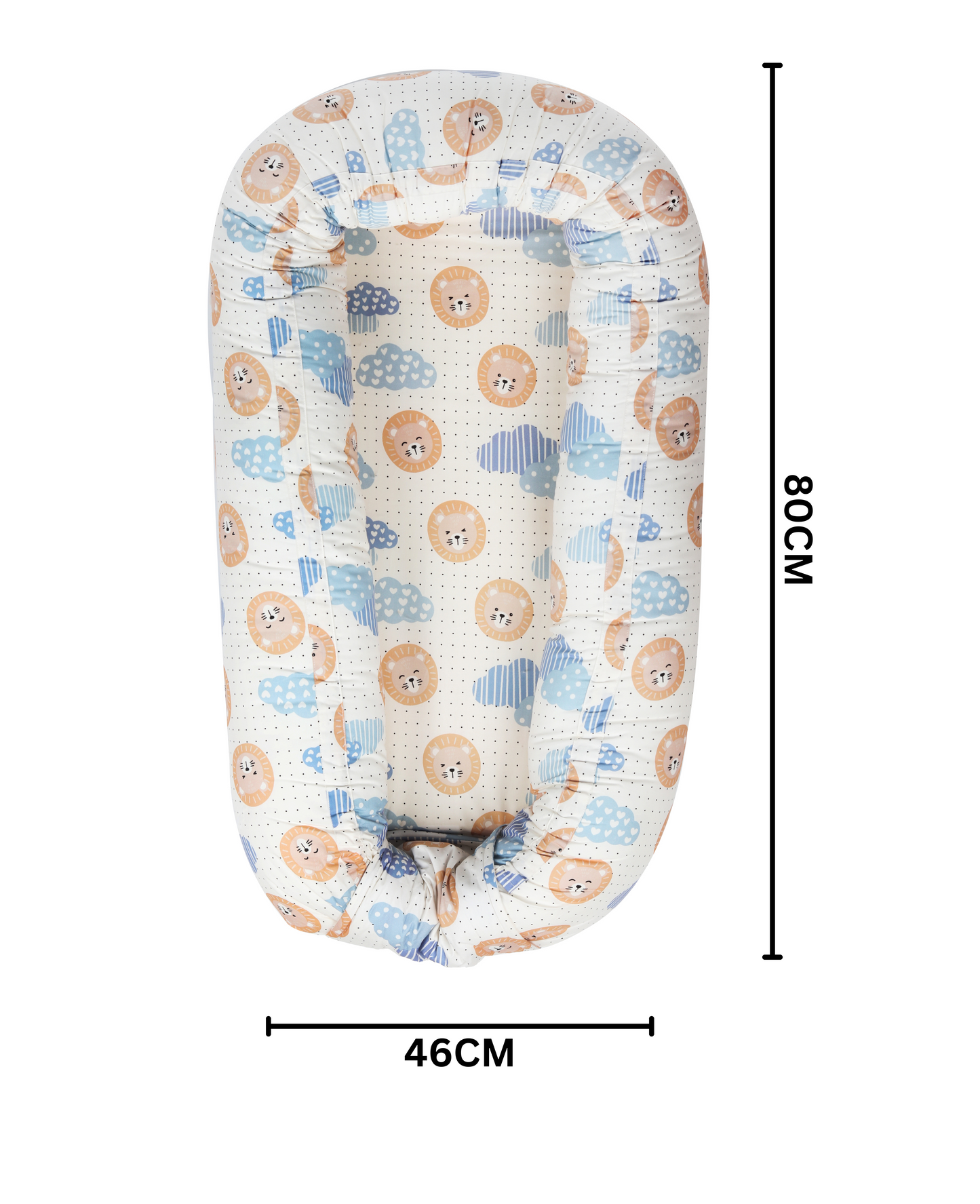 Little Angel - Baby  Portable Lounger Nest – Newborn Infant Sleeper Pod Bed