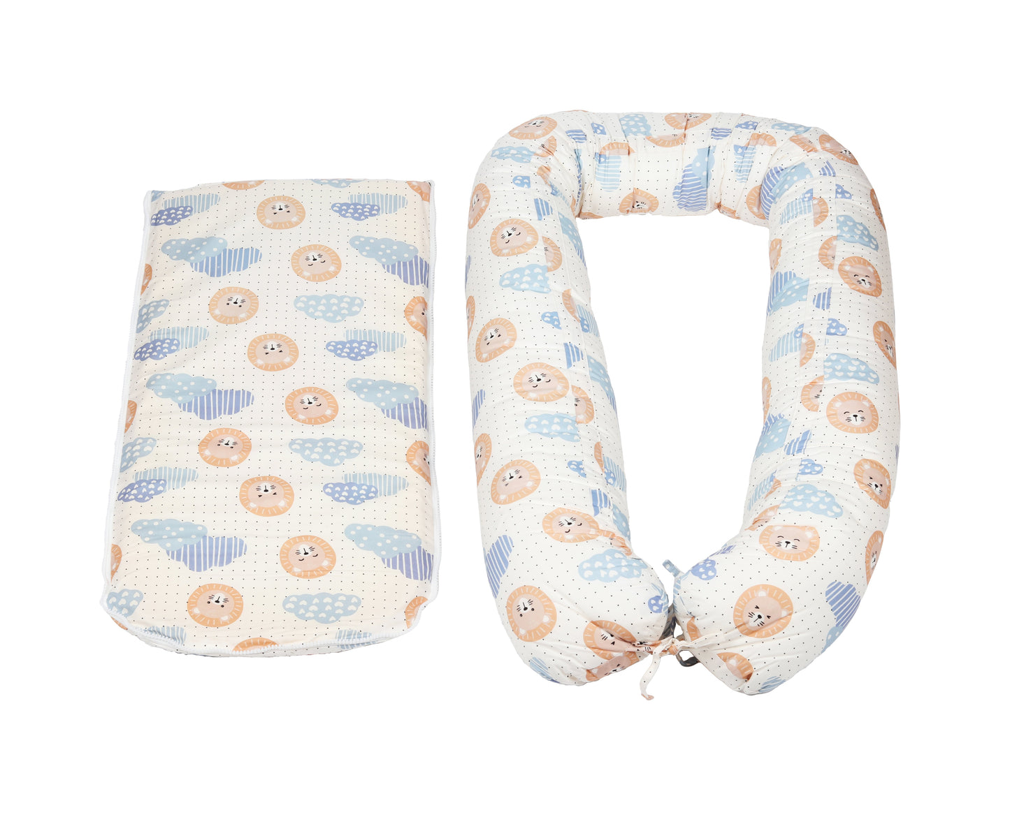Little Angel - Baby  Portable Lounger Nest – Newborn Infant Sleeper Pod Bed