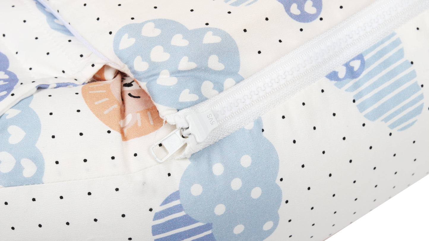 Little Angel - Baby  Portable Lounger Nest – Newborn Infant Sleeper Pod Bed