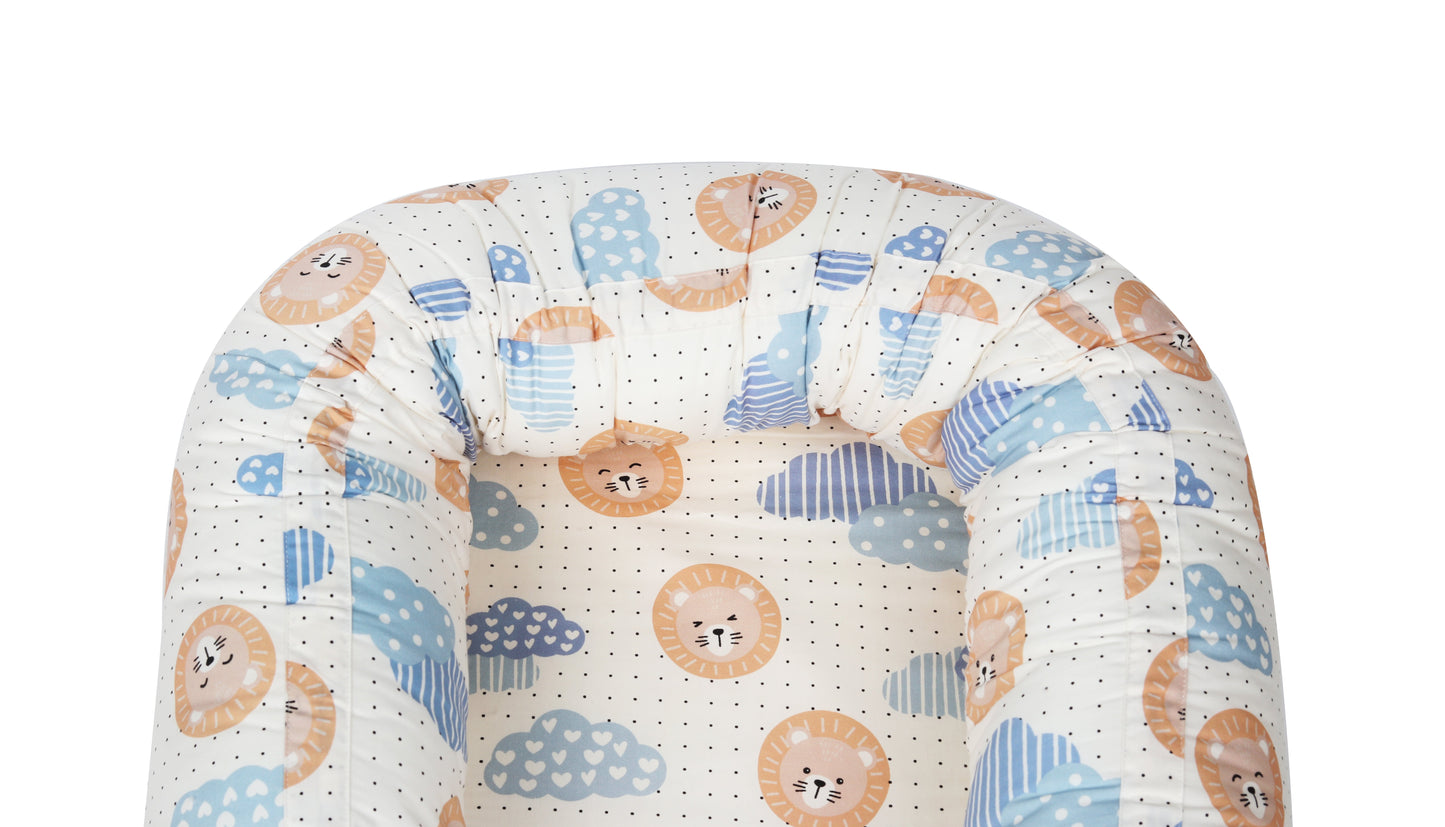 Little Angel - Baby  Portable Lounger Nest – Newborn Infant Sleeper Pod Bed