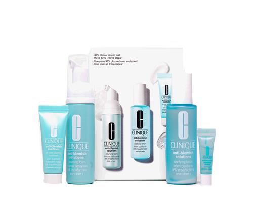 Clinique Anti-Blemish Solutions Gift set 4 st. 50-60-15-3ML