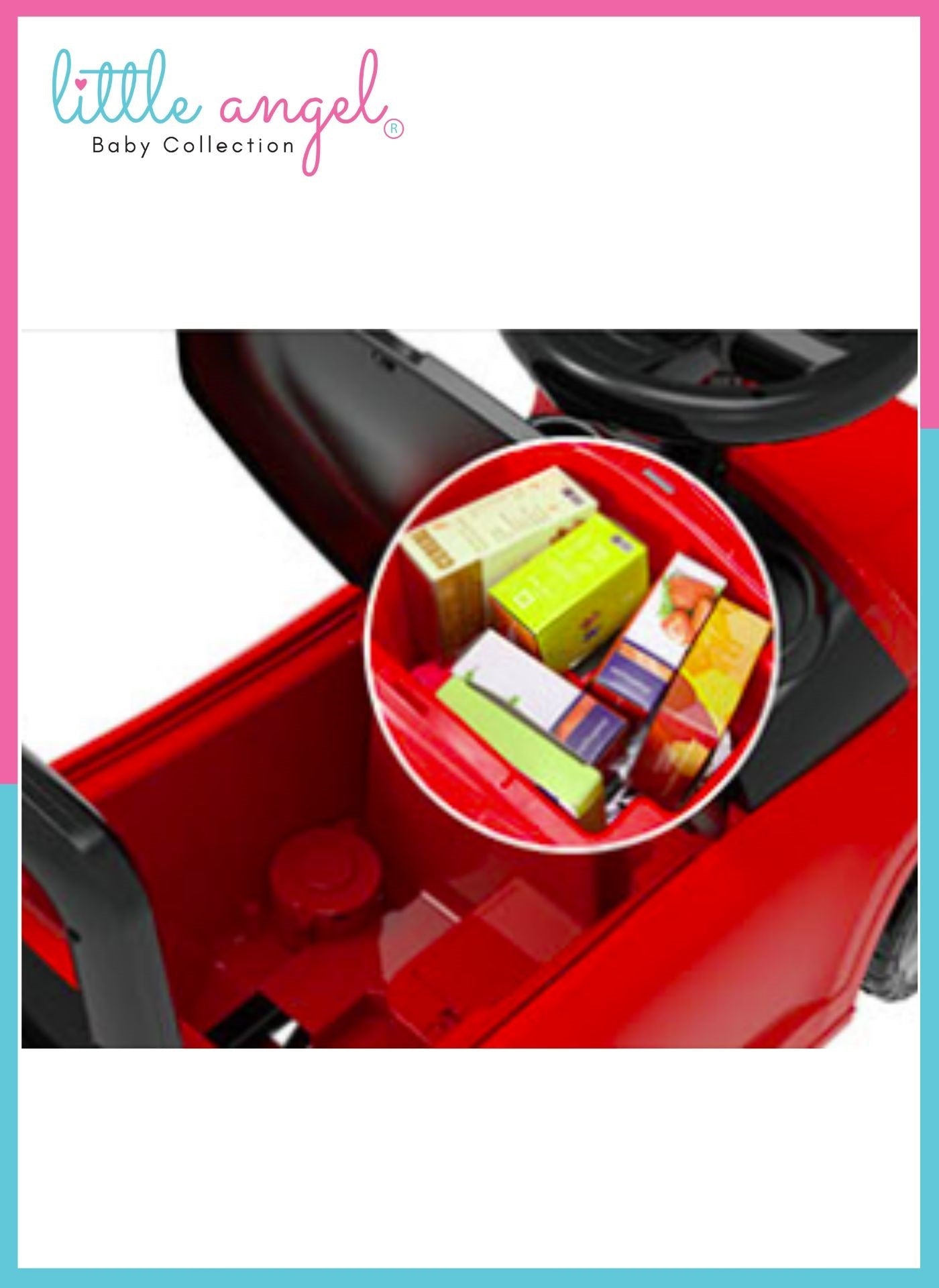 Little Angel - Baby Ride On Push Car With Handle