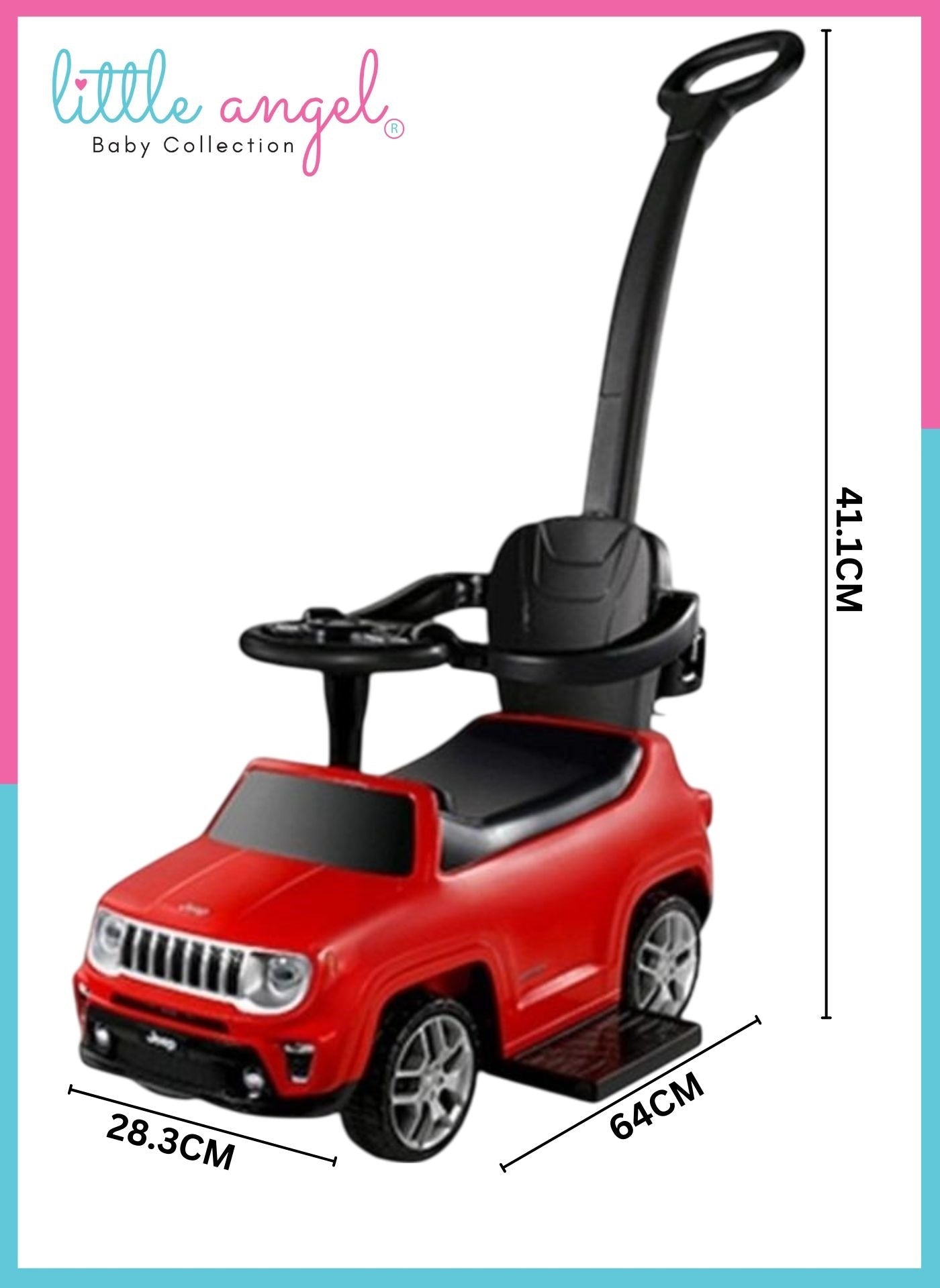 Little Angel - Baby Ride On Push Car With Handle