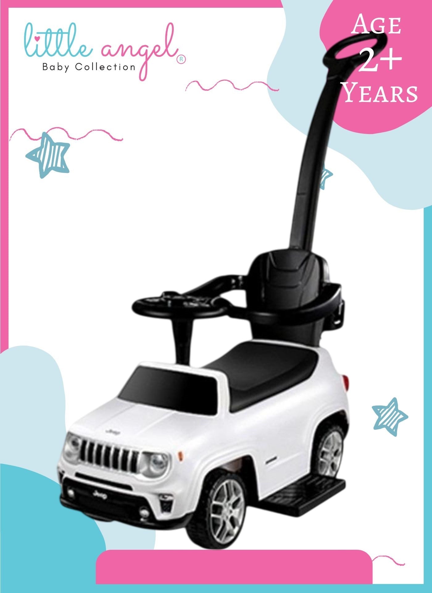 Little Angel - Baby Ride On Push Car With Handle