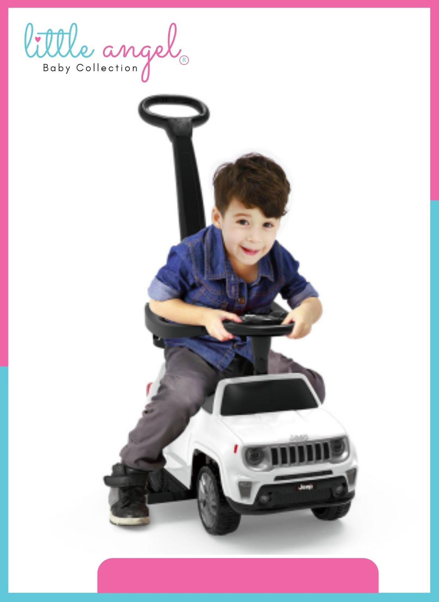 Little Angel - Baby Ride On Push Car With Handle