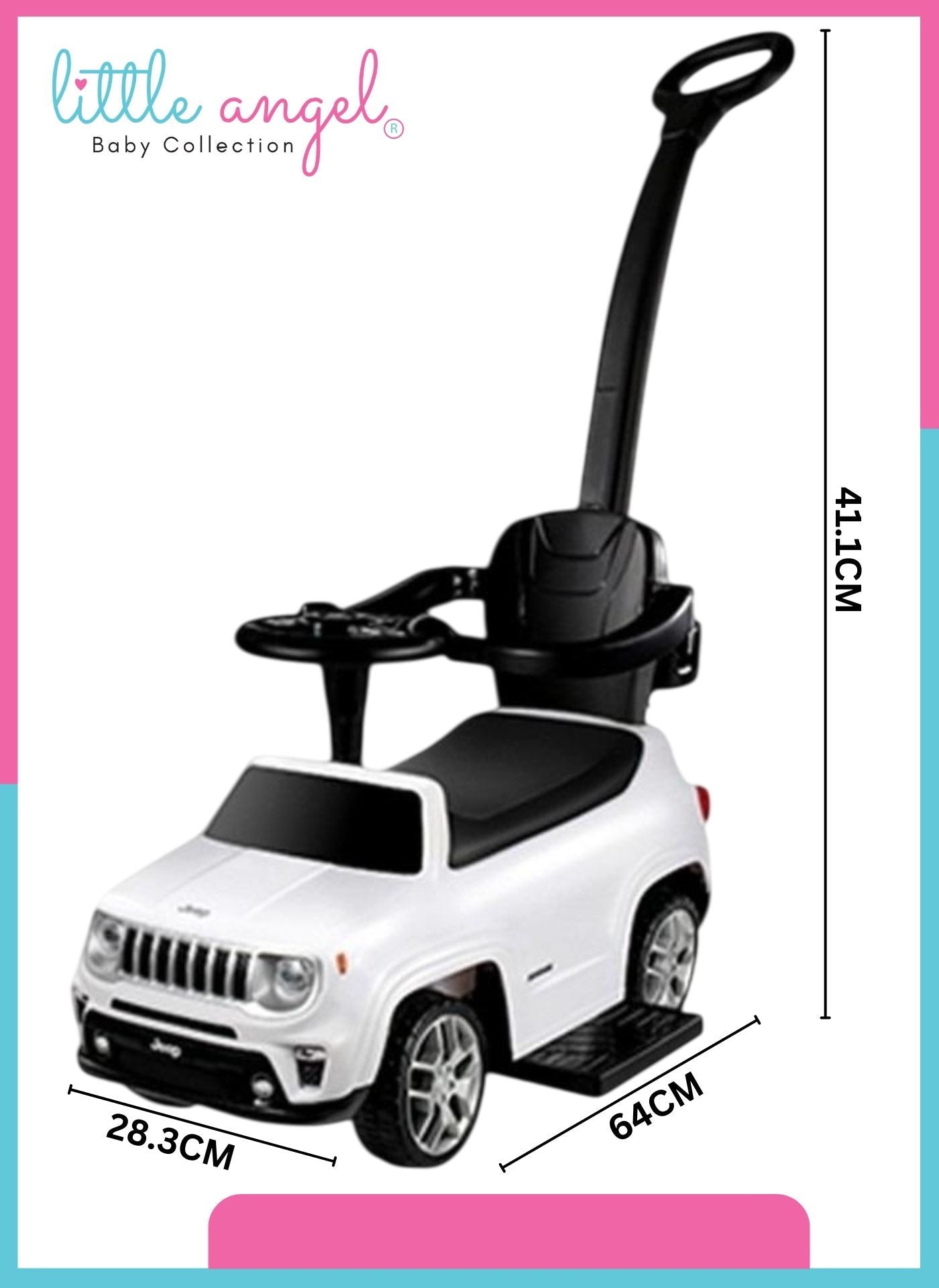 Little Angel - Baby Ride On Push Car With Handle