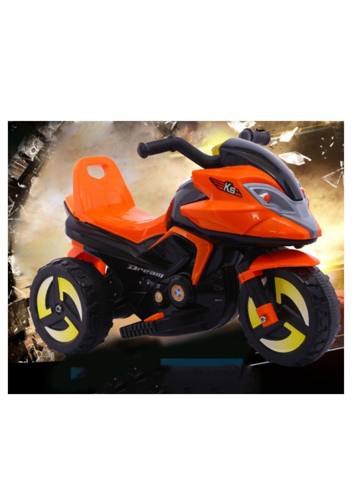 Little Angel - Kids Ride On Electric Bike Toy With Light