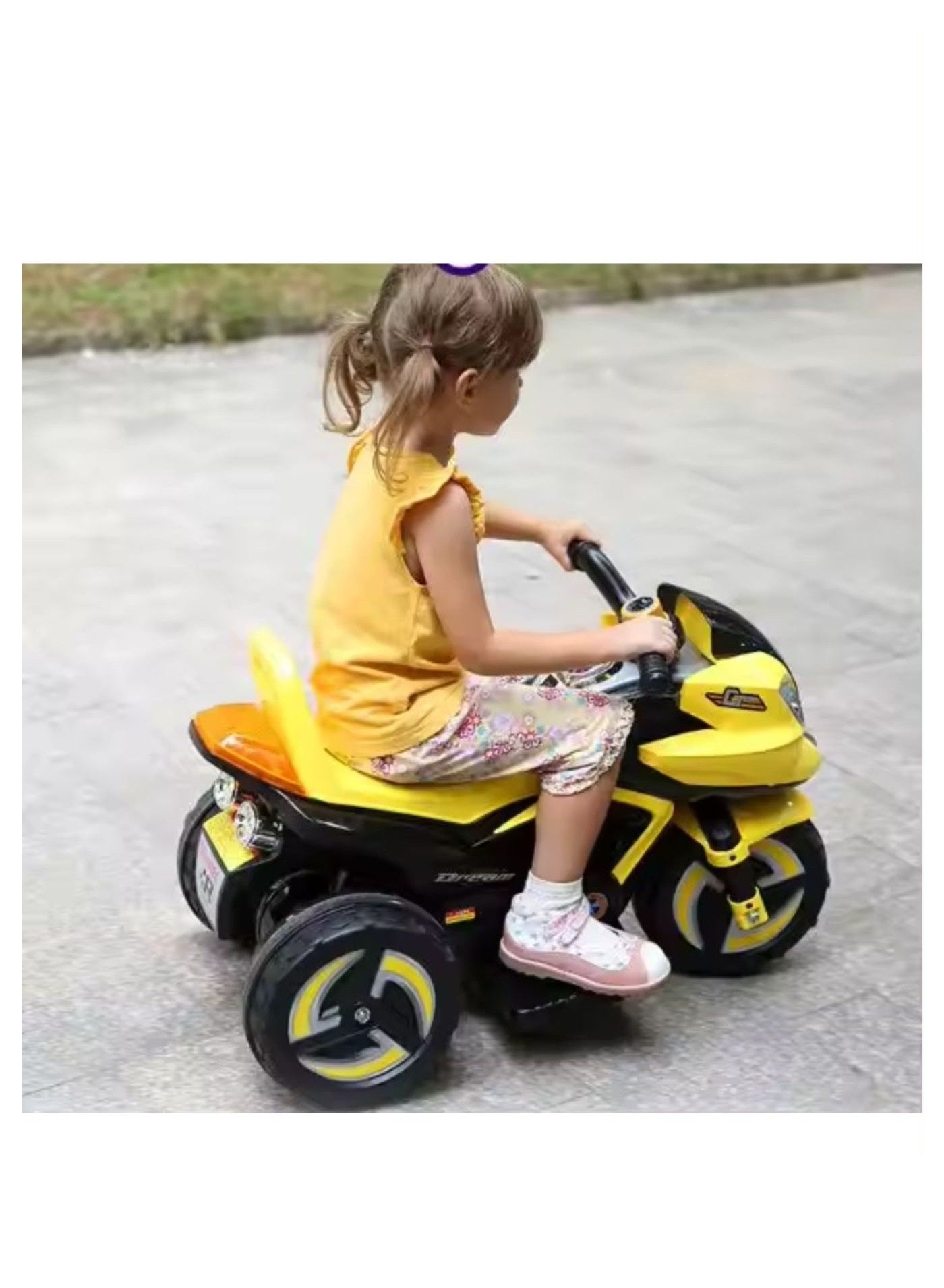 Little Angel - Kids Ride On Electric Bike Toy With Light